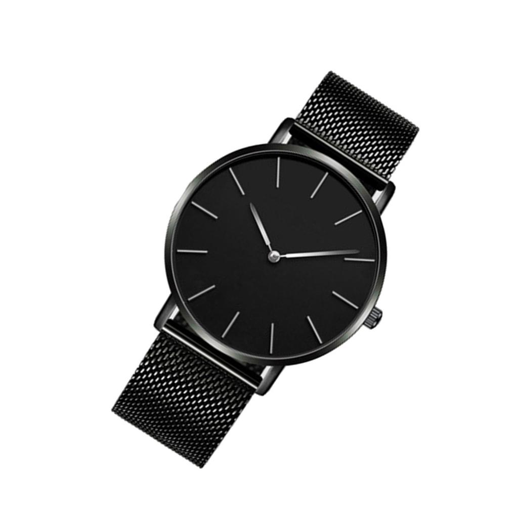 Men S Watches Luxury Quartz Wristwatch Men Business Casual Watch Fashion Braided Stainless Steel Watch Band Waterproof