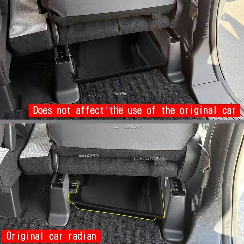 For Honda N-BOX NBOX 2024 2025 Interior Accessories Driver's Seat Container Storage Holder Trim Side Under Storage Box Cover