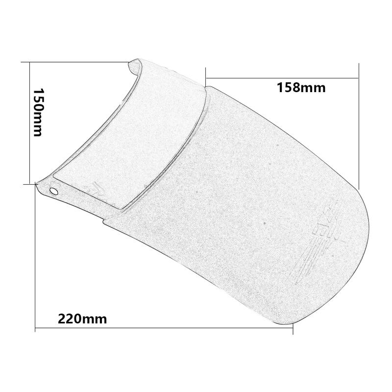 Motorcycle Fender Extender Mud Splash Guard Cover Front Mudguard Extension For Honda Goldwing GL1800 2018-2023 Gold Wing GL 1800