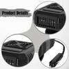 Portable Vehicle Heater Degree Rotation Lightweight Windscreen Defogger