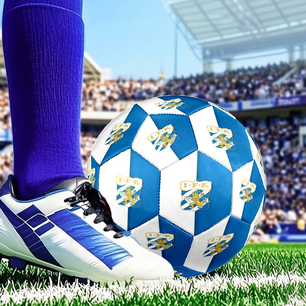 IFK Gothenburg Size 5 Soccer Balls, Anti-Slip, Protective Football, Outdoor Sport, Practice Games, Birthdays Gift Suitable for fan