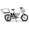 Elektrisches Lastenrad Philodo Traveller 20" Fat Tire 1000W Spitzenmotor E-Bike für Erwachsene 48V 35AH Doppelte Hydraulikbremse Shimano 7-Gang Maximale Zuladung 150kg