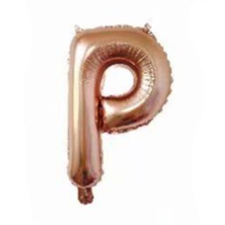 16 Inch Slim Gold Letter Aluminum Foil Balloon Bright Gold Wedding Decoration Film Balloon