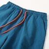 Men's Plus Size Bubble Fabric Sports Shorts, Loose Fit Drawstring Summer Shorts (5XL-12XL)