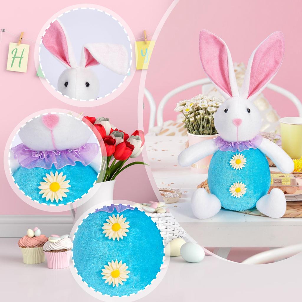 Easter Doll Glowing Bunny Decorations, Desktop Ornaments, Easter Gifts For Family And Friends