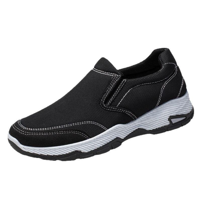 Old Beijing Cloth Shoes Are Breathable In Autumn, and Lazy Men's Versatile Casual Platform New Men's Shoes