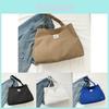 Fashionable Large Capacity Canvas Tote Bag For Winter Stylish Casual Commuting