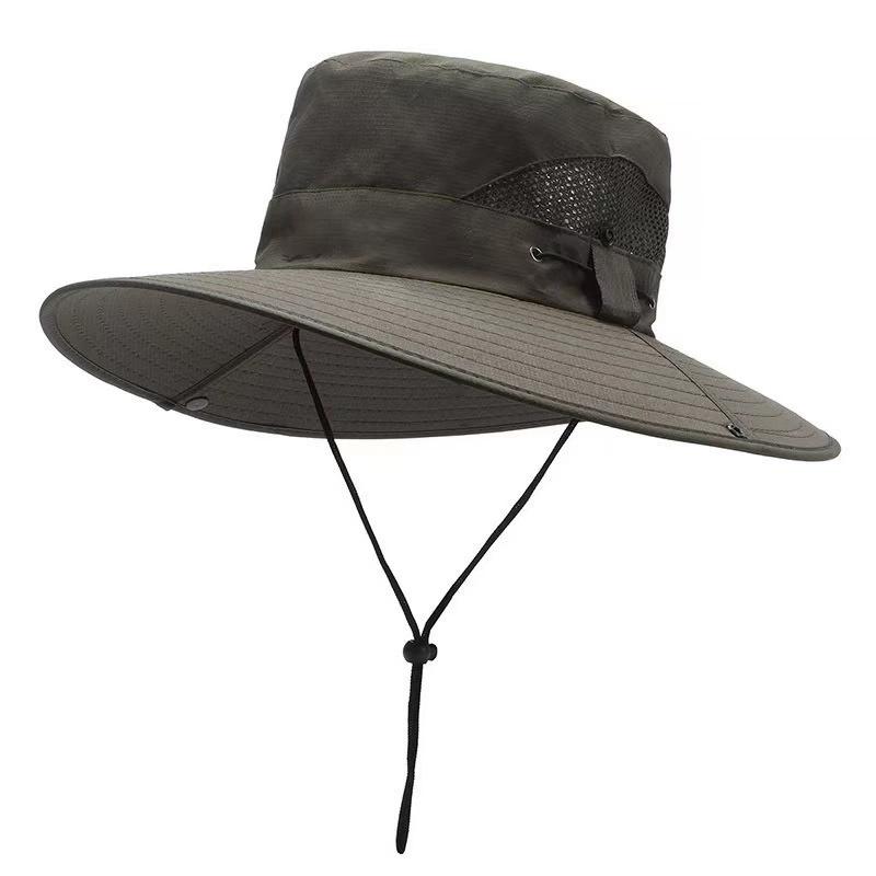 Summer Outdoor Sun Protection Hat For Women Men Hiking Fishing Sunscreen Cap Large Brim Breathable Quick Drying Fisherman Hat
