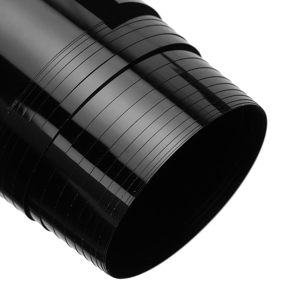 0.5x3 Meters One Way Black Color Sun Film Window Privacy Protection Film for Home Office  Less Than Br More Than