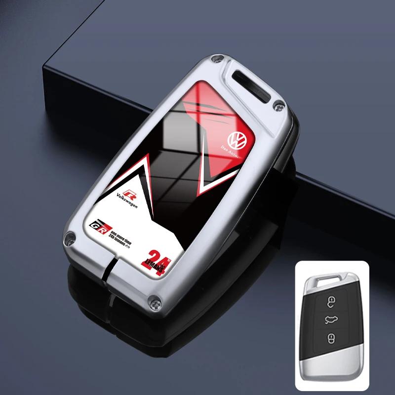 

VW GTI GOLF 2026 Hot For VW VOLKSWAGEN 3 Buttons Car Smart Key Case Cover Protector Shell for VW Volkswagen Magotan GTE Passat B