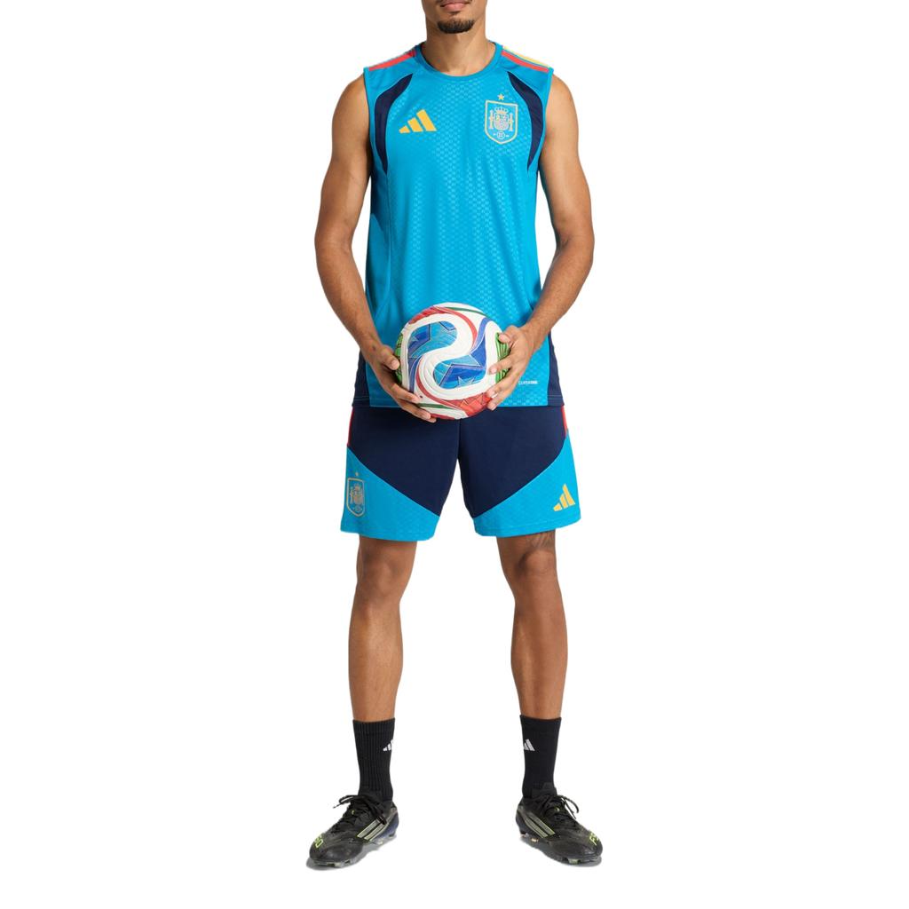 adidas Spain 26 Tiro Jersey Sleeveless Round Neck Pullover Men Tops KA8191