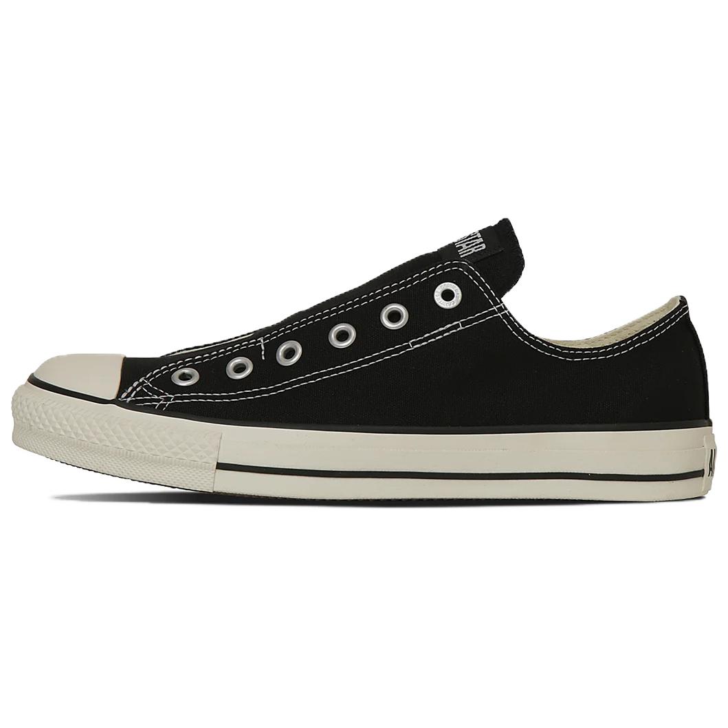 

Converse All Star Slip On Ox Comfortable Versatile Durable Low Top Canvas Shoes Unisex sneakers Black 31314090 42