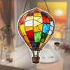 Hot Air Balloon Decoration 2D Flat Acrylic Pendant Colorful Hot Air