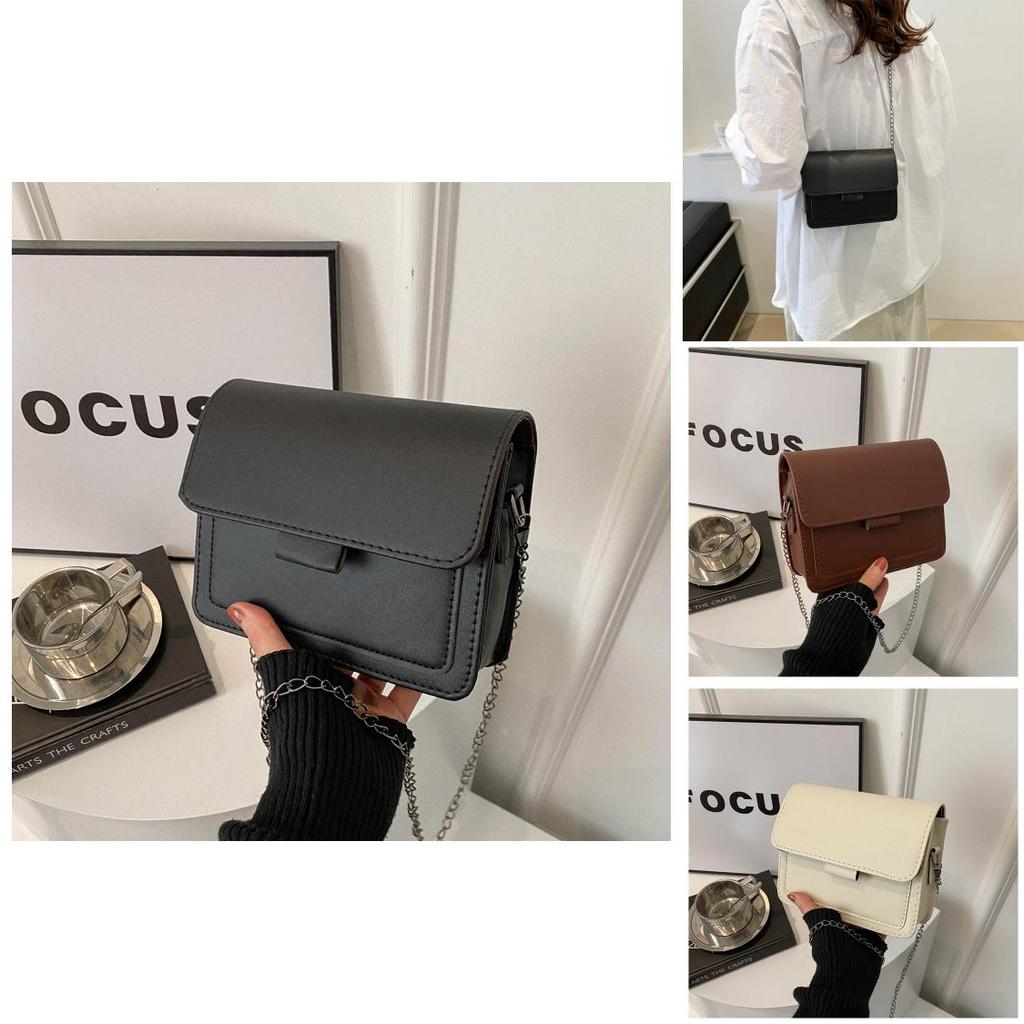 2024 New Fashion Women's Shoulder Bag Street Style High-end Crossbody Bag Elegant Simple Small Square Bag