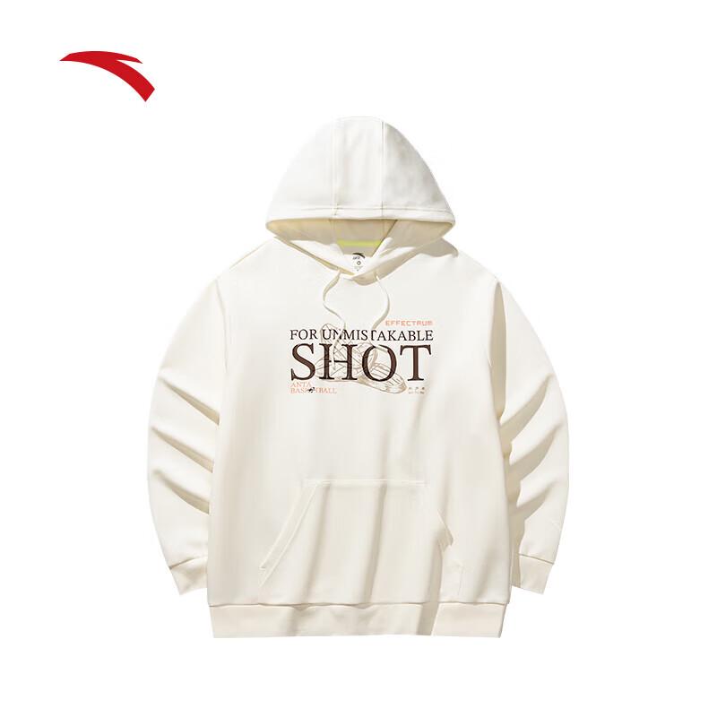 Anta Men's Basketball Style Hooded Pullover Sweatshirt