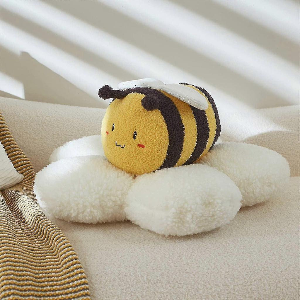 Super Soft Bee Plush Toy Stuffed Animal,11.8 Inch Bumble Bee Plushie Doll Pillow,cute Anime Honeybee Pillow Toy Gifts For Kids