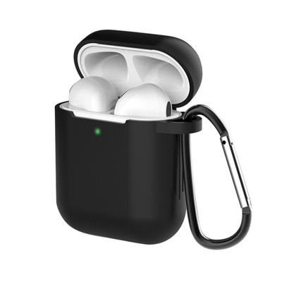 Airpods 2 Lüks Kablosuz Kulaklık Koruyucu Kılıf Anti-düşme Muhafazası İçin Silikon Kılıflar Kancalı Kulaklık Aksesuarları