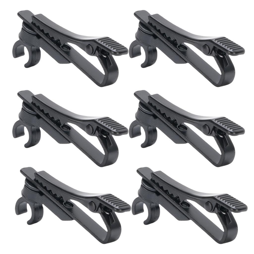 Mikrofonklemme Metall Kragenmikrofonklemme Universelle Kompatibilität Praktisches Design Multifunktionales Lavalier-Mikrofon