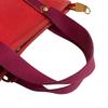 Louis Vuitton M40037 Tote Antigua Canvas Hippo PM Handbag Red Canvas Women Used