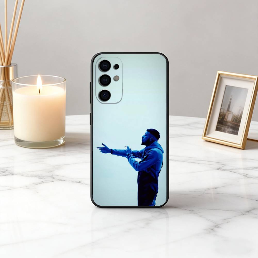 JC R-REYES Jc R-Reyes Singer Phone Case For Samsung S25,S24,S21,S22,S23,S30,Ultra,S20,Plus,Fe,Soft Silicone Black Cover