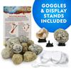 National Geographic Crack Open 15 Geodes and Explore Crystals with NATIONAL GEOGRAPHIC [National Geographic] [Product]