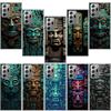 Aztec Maya Stone Phone Case For Samsung Galaxy S25 Edge S24 S23 FE S22 S26 Ultra S21 S20 S10 Plus Capa Soft
