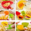 4pc/Set Dipping Clip Bowl Container Tomato Sauce Snack Clippable Plate Seasoning Dishes Dipping Sauce Bowl Holder Kitchen Gadget