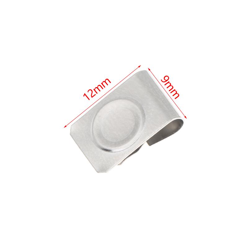 Positive Battery Contact Pressure Buttons 20 Pcs Corrosion Resistant Fit A AA CR2 Batteries for Household Electronics Repair