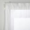 MUJI Cotton Voile Width 100 X Length 12085263 Non-Pleated Curtains, Off-White, 103cm,