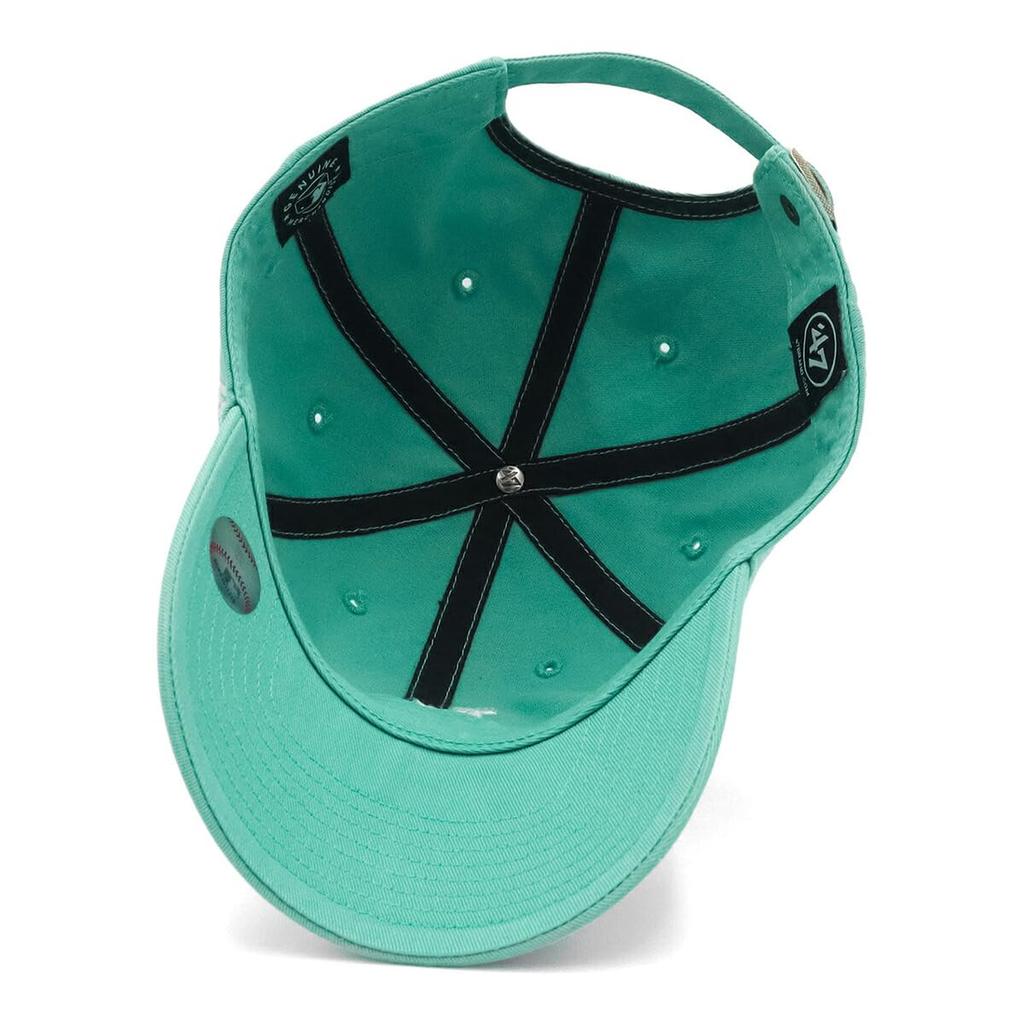 47 Brand Cap Clean Up MLB Logo LA Lagoon Blue Free 47 Clean Up WLB