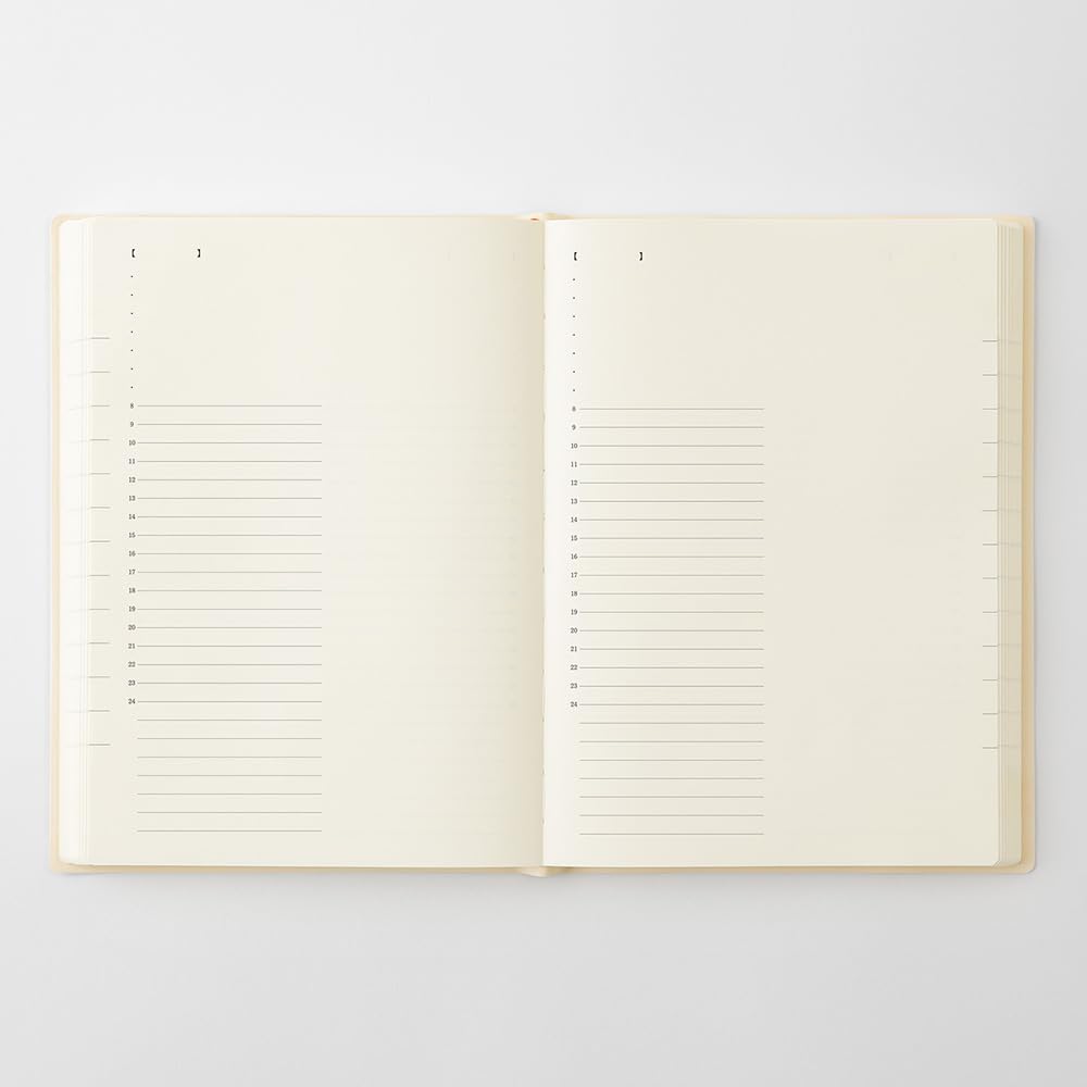 Midori MD PRODUCT MD Notebook 2027 A5 Daily 1 Page Per Item Number 22493006 December Diary, Edition, Size, Planner, Day, (Starts 2026)