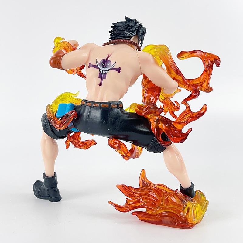 One Piece Anime Figures Ace Action Figures PVC Collection Model Doll Toy Kid Gift