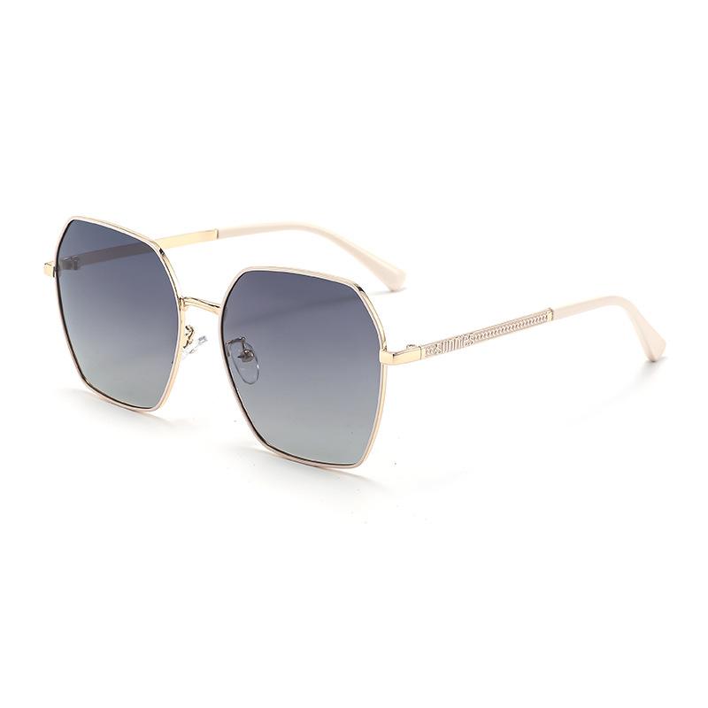

Vaka Classic Metal Frame Polarized Gradient Lens Women s Sunglasses UV400 Summer Travel Essential Driving Cycling Festival Gift