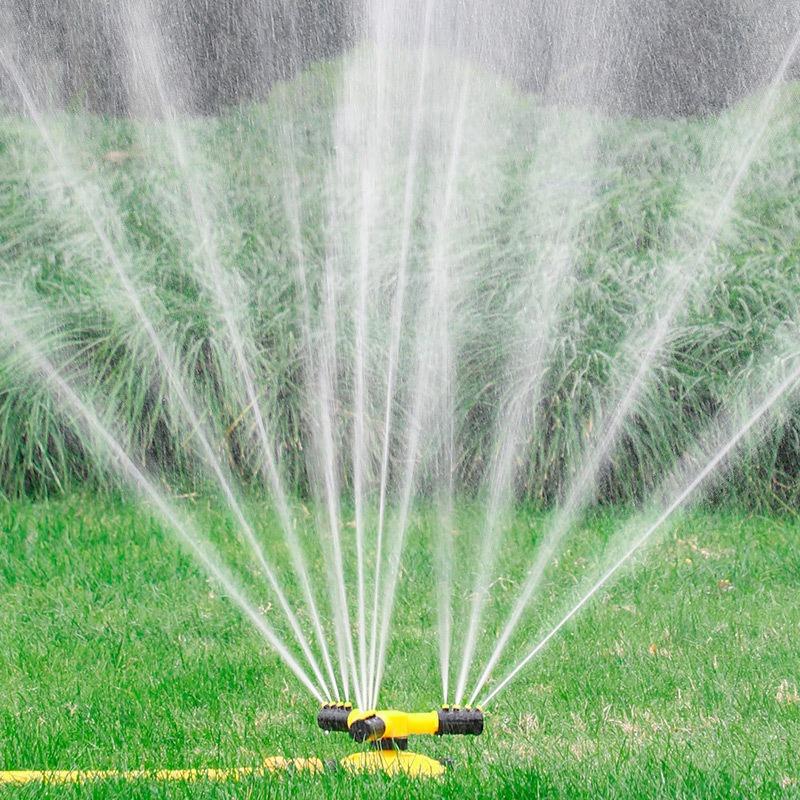 360° drehbare Rasensprinkler, automatische Bewässerungssprinkler