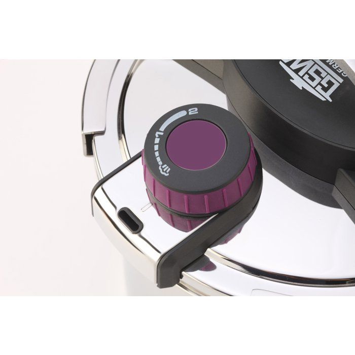 Autocuiseur - Induction - GSW - Easy Click® - 6 L - Ø 22 cm - Acier massif 18/10