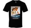 Leonardo DiCaprio Kate Winslet 1997 Titanic Cool Movie Poster Fan T Shirt