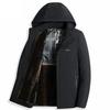 Men's Thickened Velvet Cotton Jacket for Elderly - Dad's Winter Coat