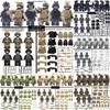 Ghost Weapons Military Specia Force Soldier Swat Tactical Toys Parts
