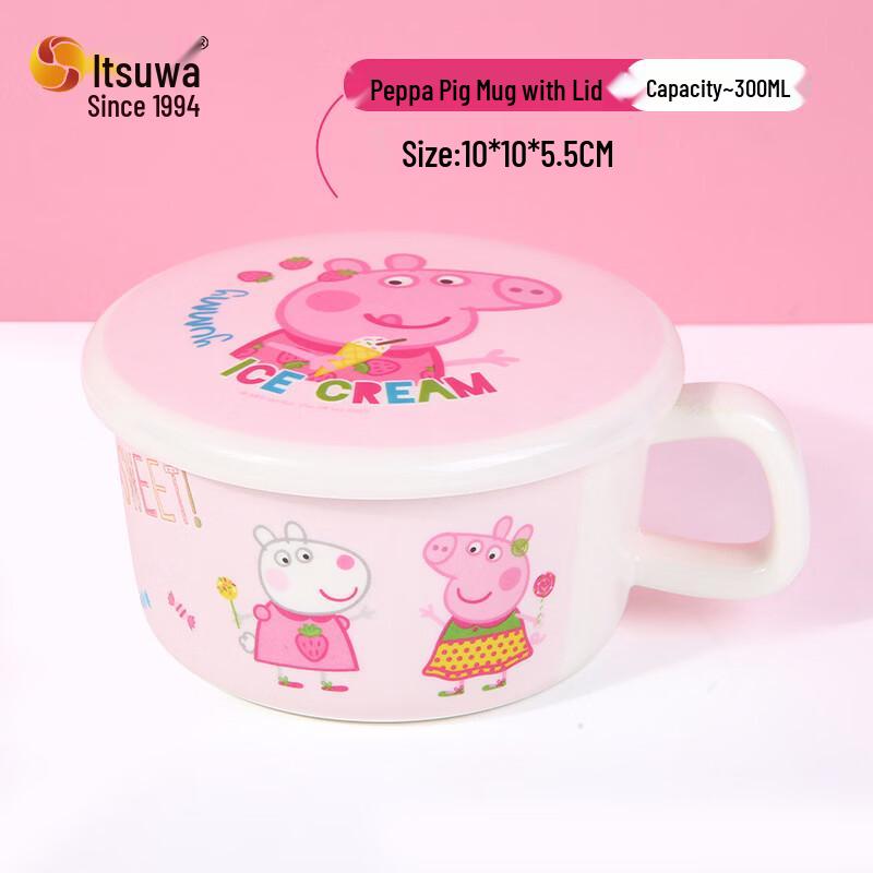 WUHE Peppa Pig Kids Melamine Tableware Set