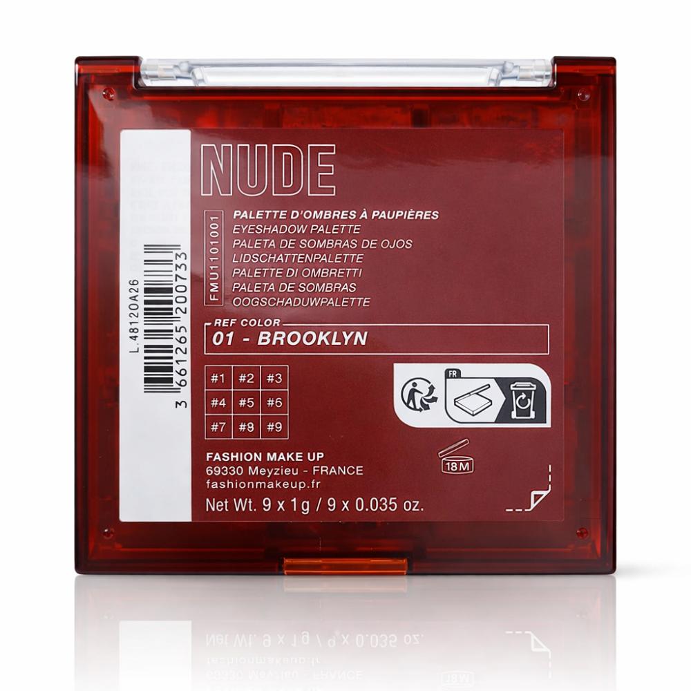 Fashion Make-up - Nude Eyeshadow Palette -