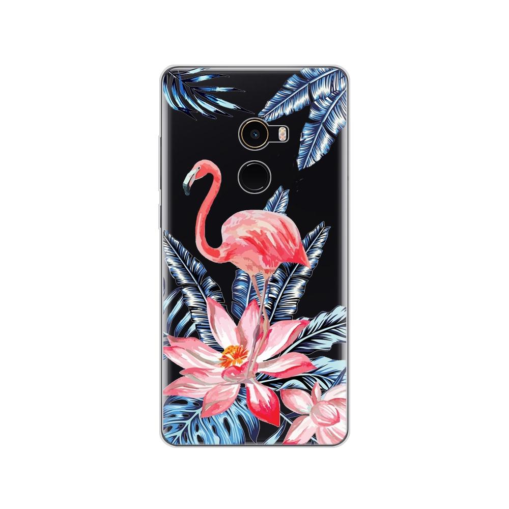 Pouzdro pro Xiaomi Mix 2 Soft Silicon TPU Pouzdro pro Xiaomi Mi Mix 2 Mix2 Zadní kryt Ochranný zadní kryt Transparentní Coque Shell
