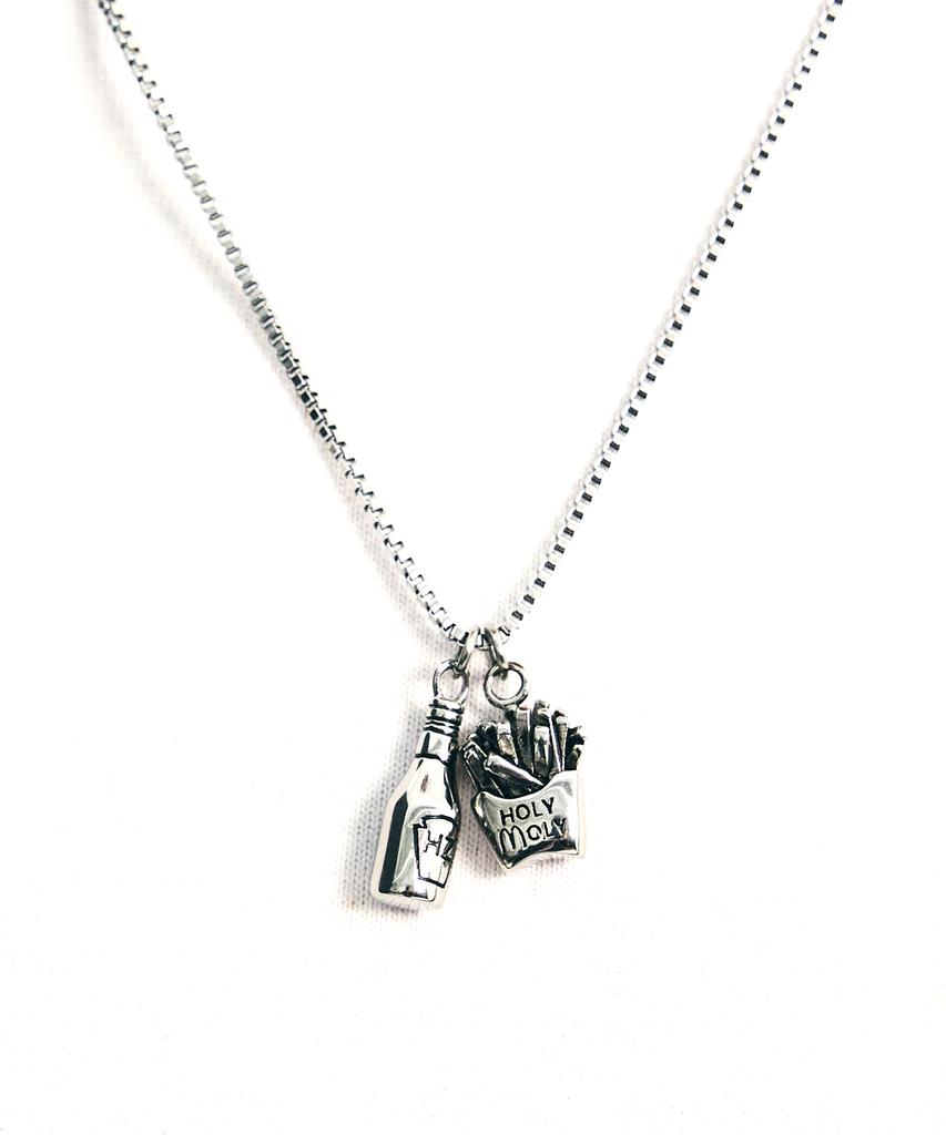 Ssy Hollymoly French Fry Pendant Necklace