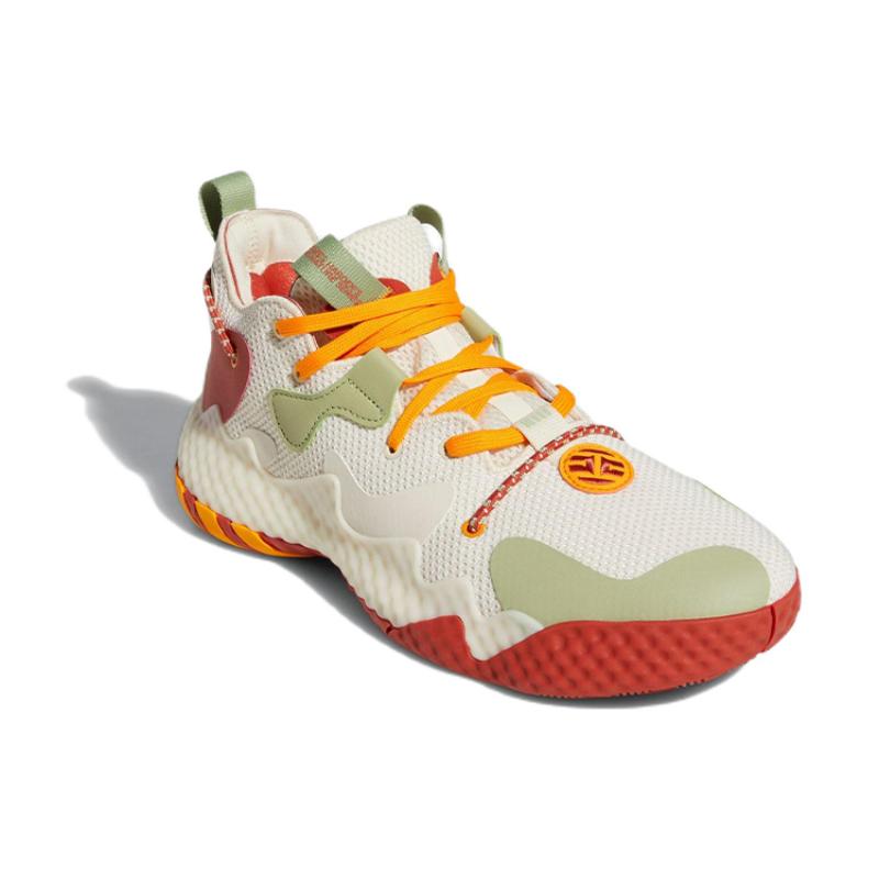 Adidas Harden Vol. 6 'Wonder White Magic Lime' Sneakers GW9030
