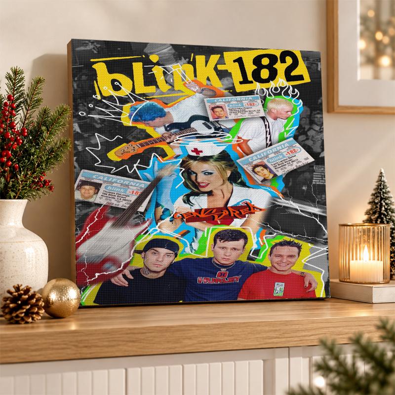 Blink-182 Diamond Painting Kit 5D Full Drill DIY Diamond Mosaic Wall Art Home Decor