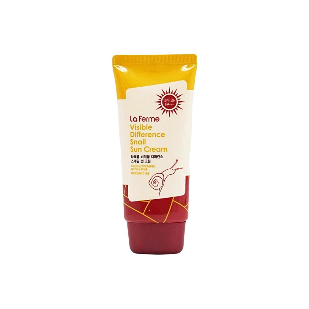 

[FARM STAY] Солнцезащитный крем с улиткой Visible Difference 70 г