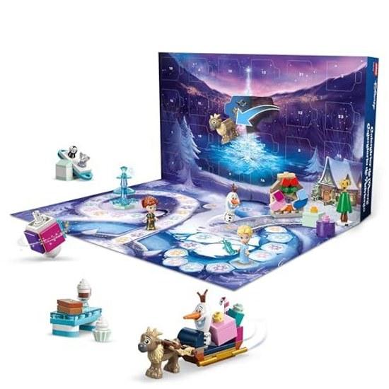 LEGO Disney Princess Frozen Advent Calendar 2025 toy birthday gift block educational girl boy child 5 years 6 7 8 Christmas goods 43273