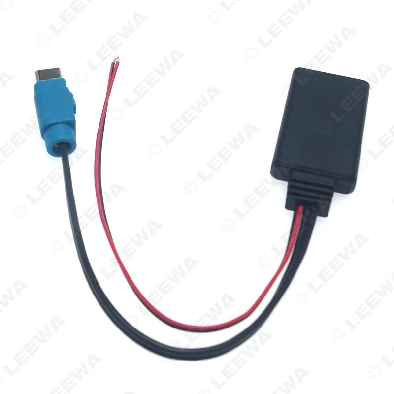 Compatible with Alpine KCE-237B 123E/101E/102E Bluetooth Wireless AUX Audio Cable