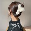 Korean Elegant Large Plush Hairpin Clip for Women