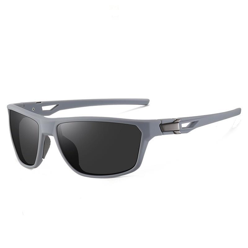 

3098 Polarized Sports Sunglasses for Men Women, Photochromic Square Sun Glasses, Fashion Outdoor Driving Fishing Shades 603419 as shown