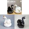 Plush Swan Toy With Pp Cotton Filling For Kids Gift And Collectible Decor